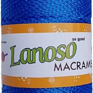 Lanoso Macrame Saks Mavi PP Örgü İpliği