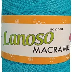 Lanoso Macrame Turkuaz PP Örgü İpliği