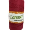 Lanoso Macrame Vişne PP Örgü İpliği