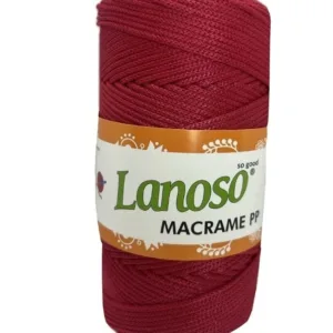Lanoso Macrame Vişne PP Örgü İpliği
