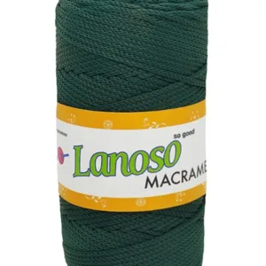 Lanoso Macrame Zümrüt PP Örgü İpliği
