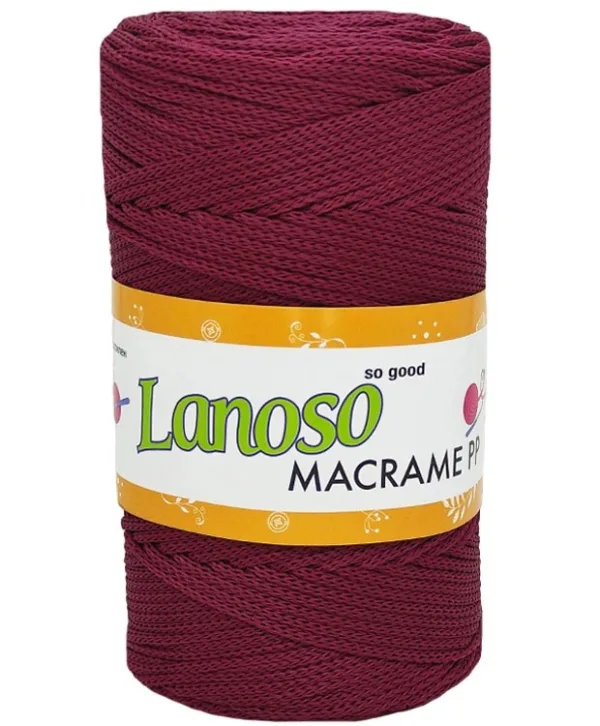 Lanoso Macrame Zümrüt Yeşili PP Örgü İpliği