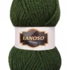 Lanoso Remy Asker Yeşili El Örgü İpliği 929