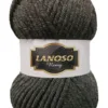 Lanoso Remy Gri El Örgü İpliği 952