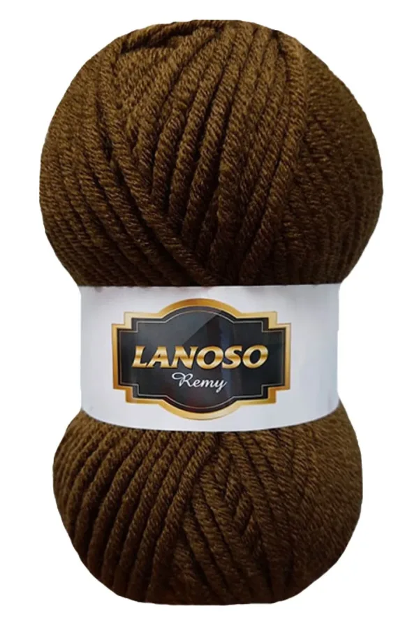 Lanoso Remy Kahve El Örgü İpliği 923