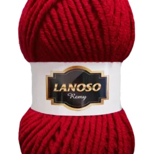 Lanoso Remy Kırmızı El Örgü İpliği 956
