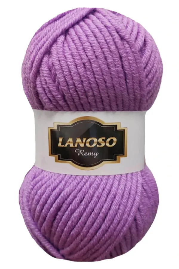 Lanoso Remy Lila El Örgü İpliği 947