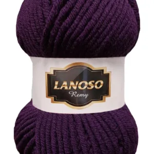 Lanoso Remy Patlıcan Mor El Örgü İpliği 959