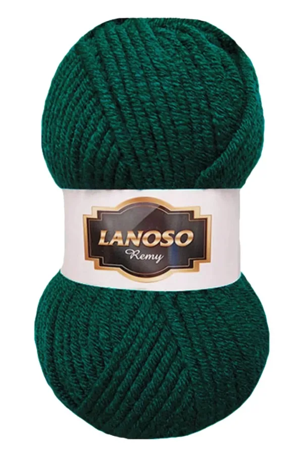 Lanoso Remy Petrol Yeşil El Örgü İpliği 918