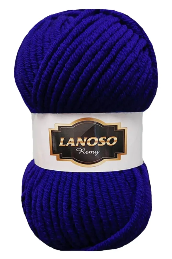 Lanoso Remy Saks Mavi El Örgü İpliği 954