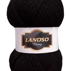 Lanoso Remy Siyah El Örgü İpliği 960