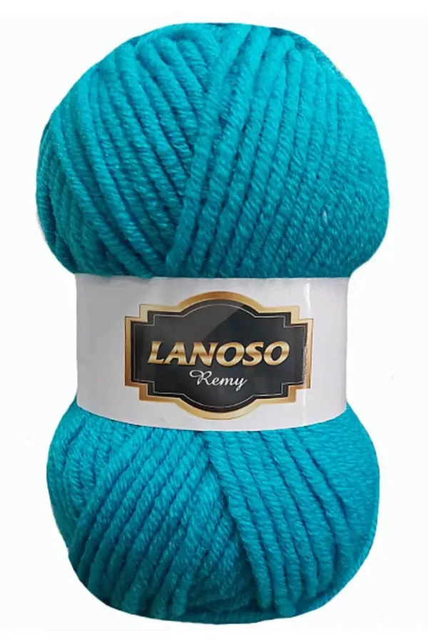 Lanoso Remy Turkuaz El Örgü İpliği 916