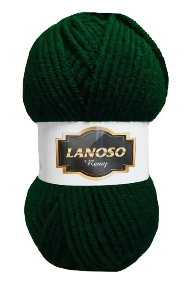 Lanoso Remy Zümrüt Yeşil El Örgü İpliği 930