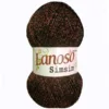 Lanoso Simsim Bordo Simli Örgü İpliği 6036