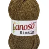 Lanoso Simsim Hardal Simli Örgü İpliği 908