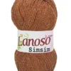 Lanoso Simsim Kiremit Simli Örgü İpliği 936