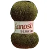 Lanoso Simsim Koyu Hardal Simli Örgü İpliği 927