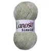 Lanoso Simsim Krem Simli Örgü İpliği 901