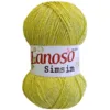 Lanoso Simsim Limon Sarısı Simli Örgü İpliği 914 Lanoso Simsim Limon Sarısı Simli Örgü İpliği 914