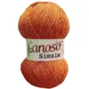 Lanoso Simsim Oranj Simli Örgü İpliği 906