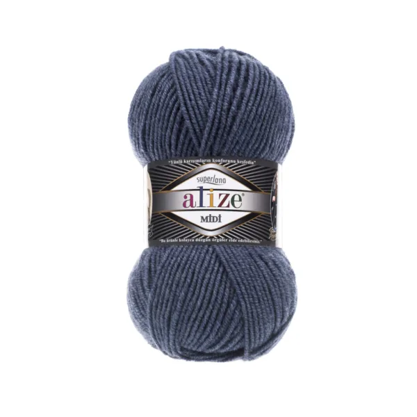 SUPERLANA MIDI 203 denim melanj
